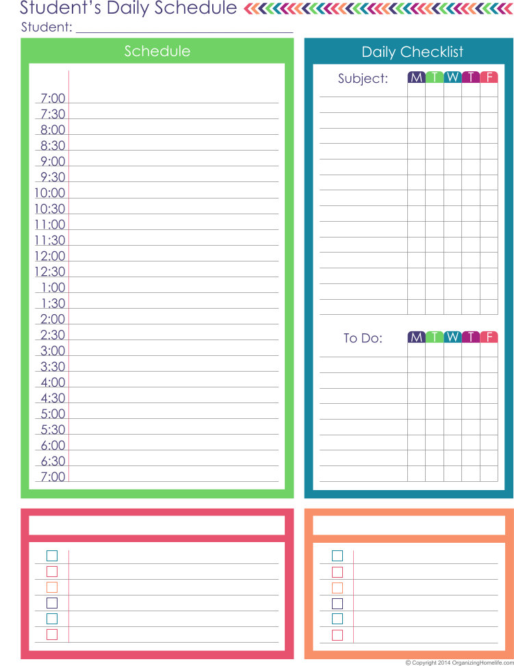 Pin by Hitched on Organization | Pinterest | Student planner 