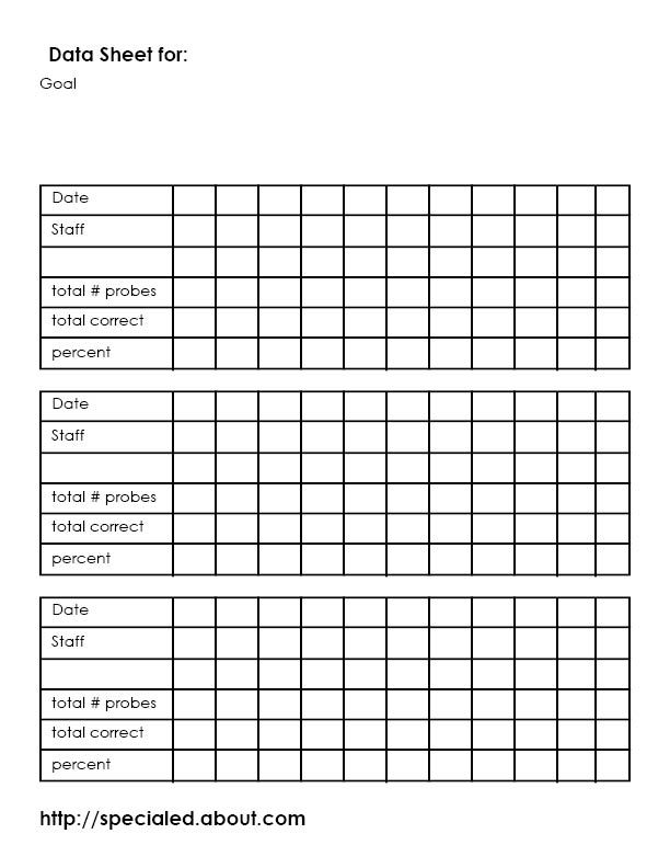 free printable data collection sheets   Erkal.jonathandedecker.com