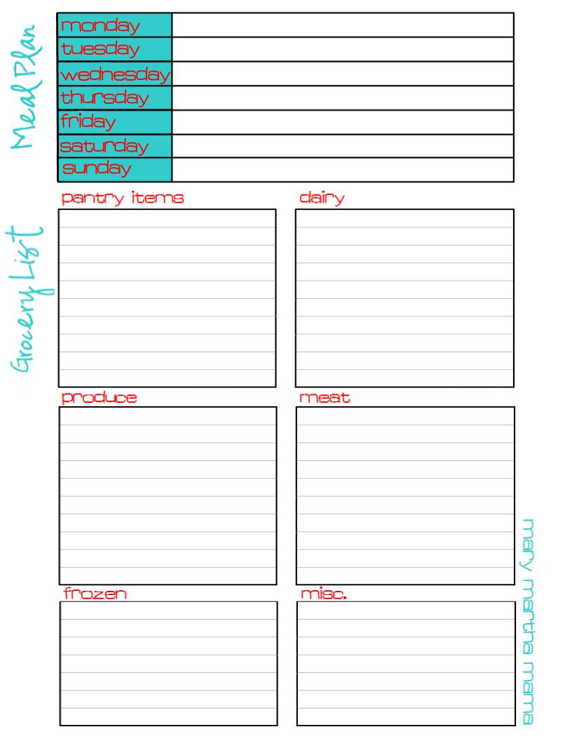 17 best GROCERY LIST PRINTABLE images on Pinterest | Manualidades 