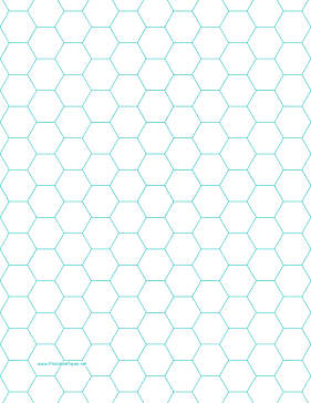 Hexagon Graph Paper