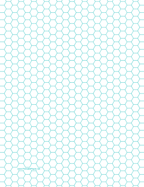 Hexagon Graph Paper