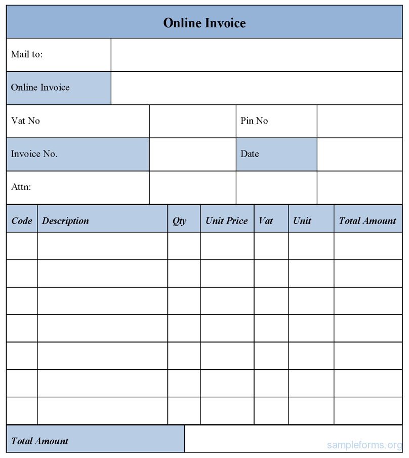 business invoices online