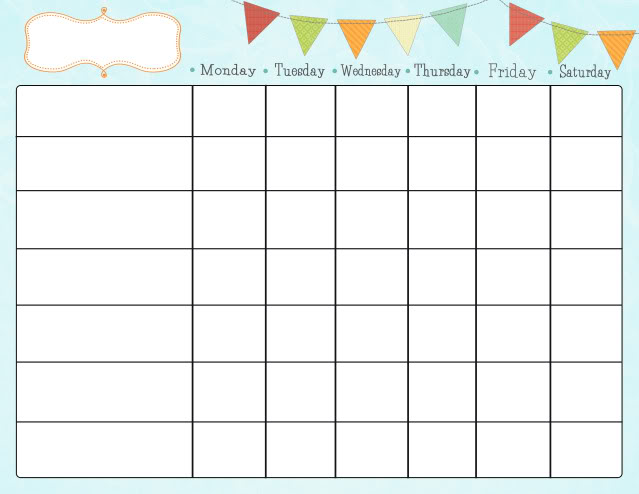 Free Printable Chore Charts for Kids | Fab N' Free