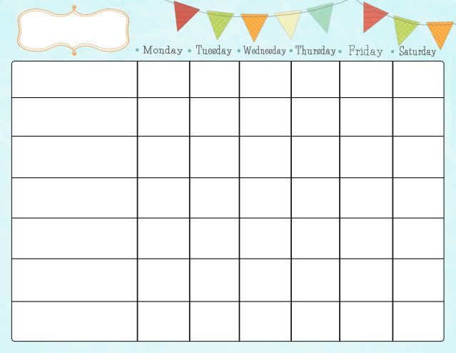 Free Printable Chore Charts For Kids