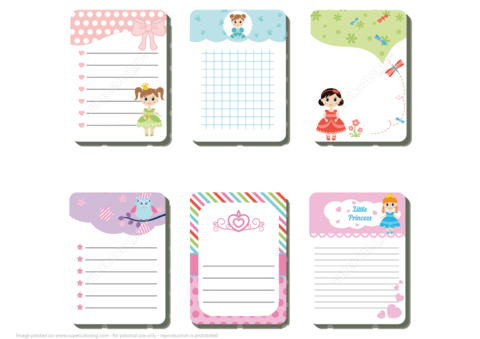 Printable Meeting Notes Template  includes attendees, date, notes 