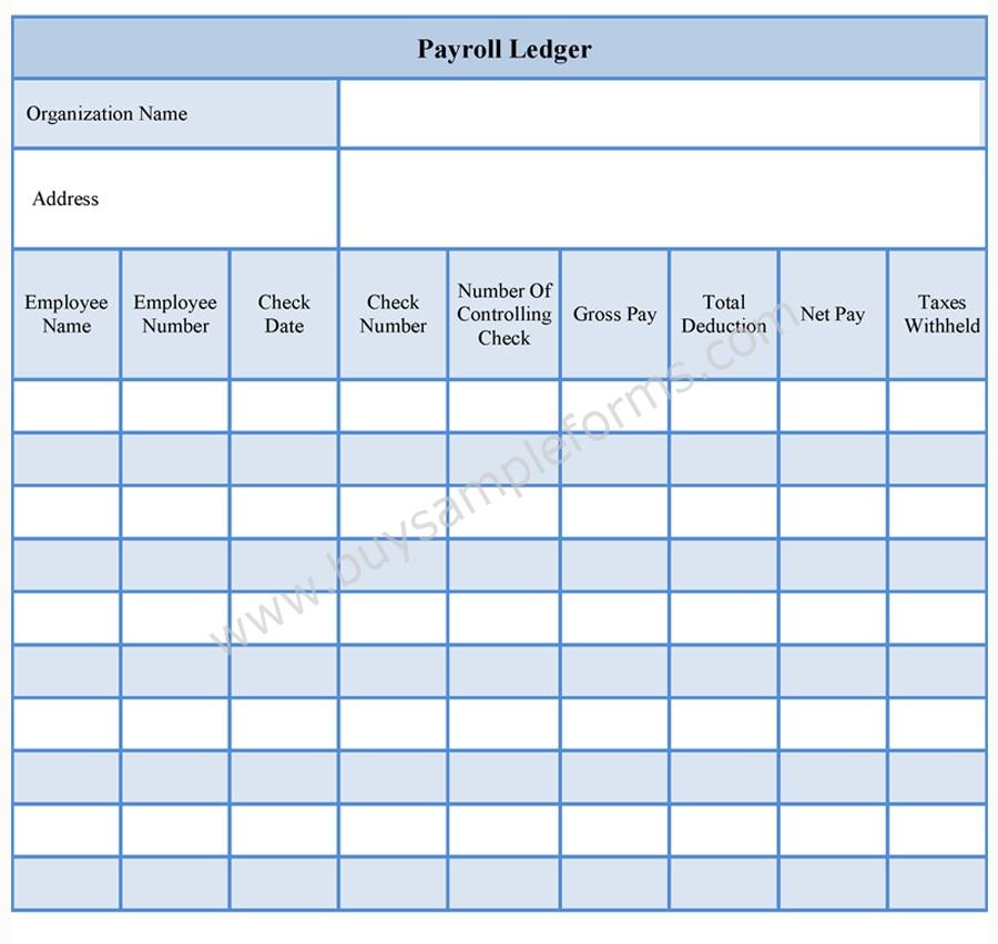 Payment Record Template