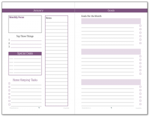 Personal Planner   Free Printables