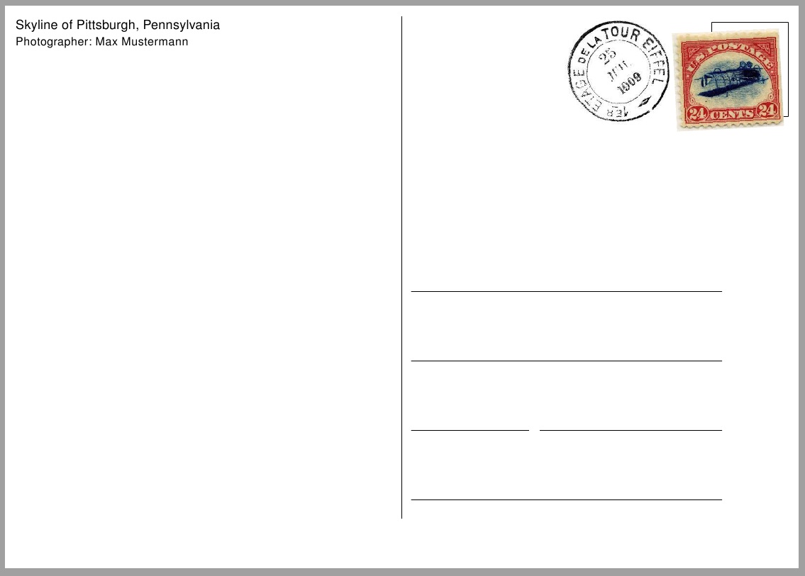 Postcard Invitations Templates