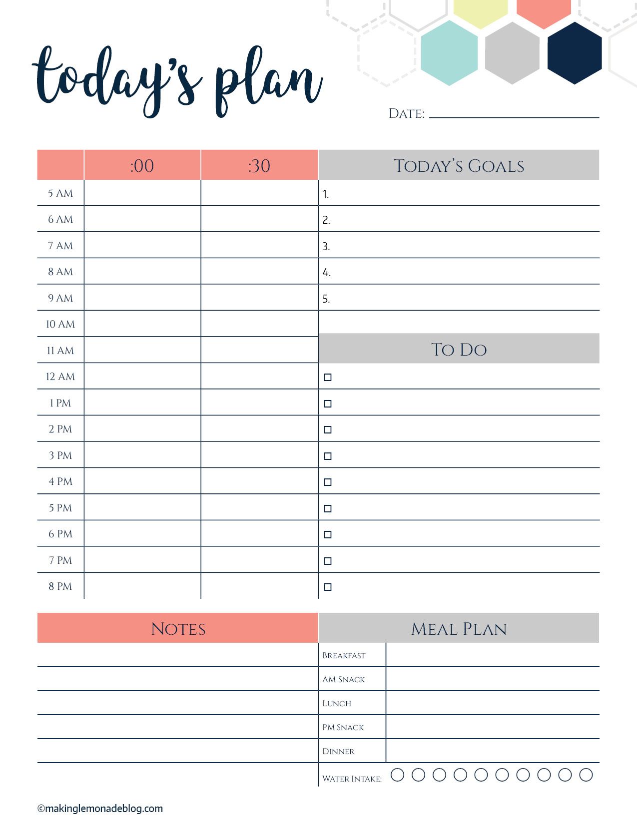 This free printable daily planner changes EVERYTHING. Finally a 