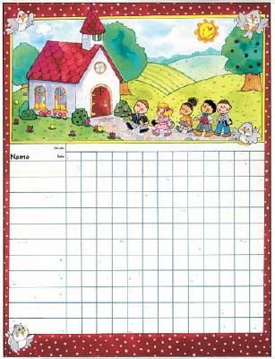 Sunday School Attendance Chart Printable | Attendance Chart 