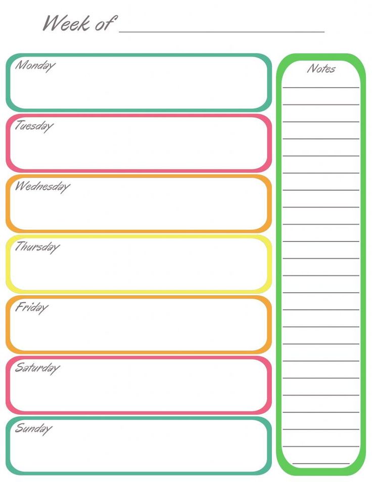 weekly printable calendar 2017   zrom.tk