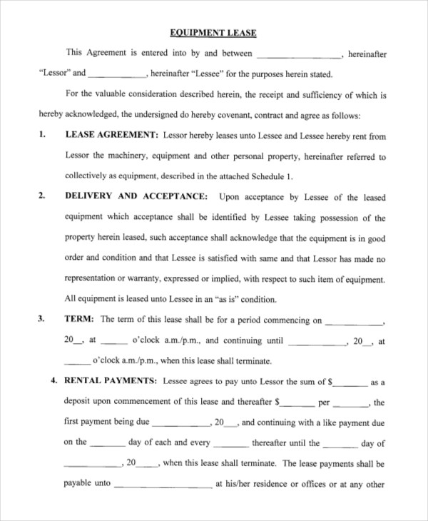 Printable Blank Lease Agreement Form 15 Free Word Pdf Printable 