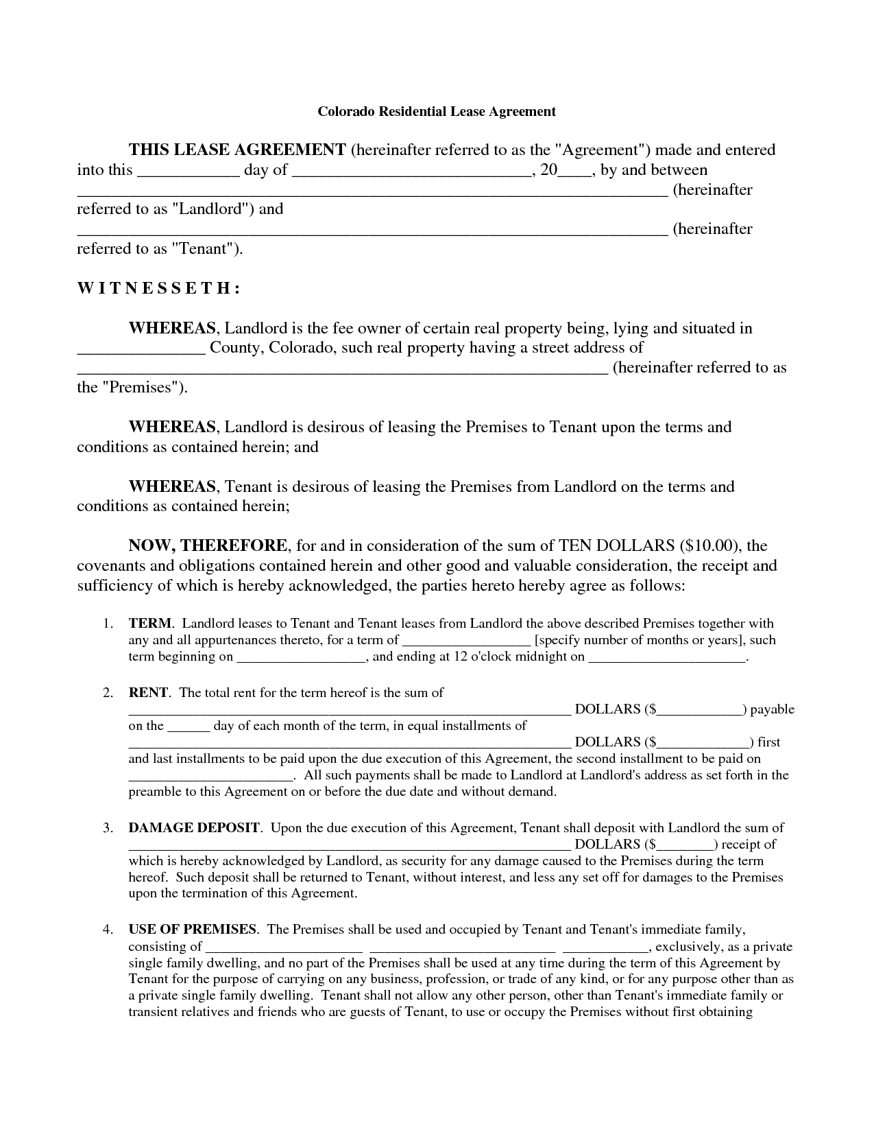 free-printable-rental-lease-forms