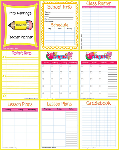 Printable Teacher Planner | Scholastic