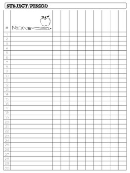 The Best Printable Teacher Record Book by Ana's Workshop | TpT