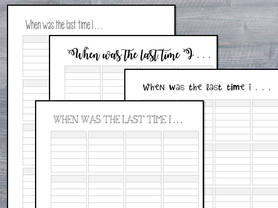 Printable Appointment Time Tracker