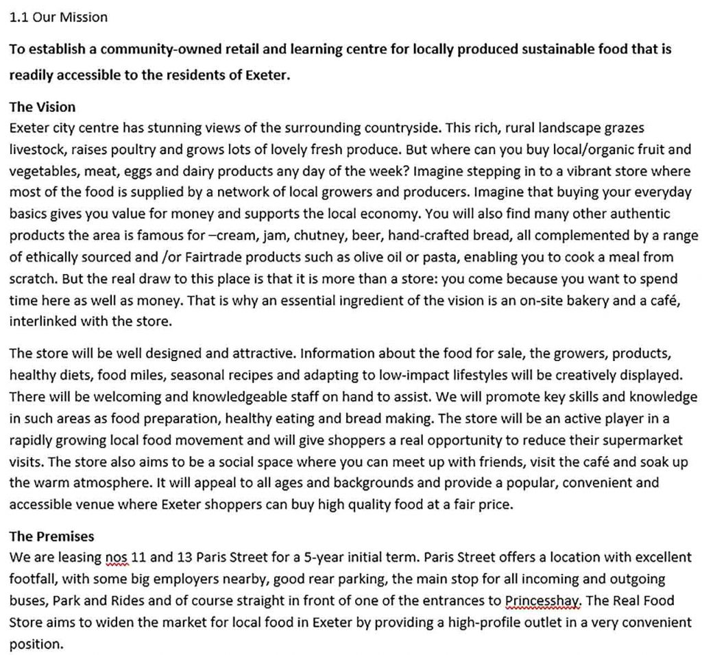 Convenience Store Business Plan Template shop fresh