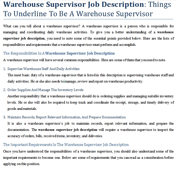 warehouse-supervisor-job-description-things-to-underline-to-be-a