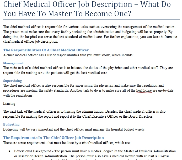 chief-medical-officer-job-description-what-do-you-have-to-master-to