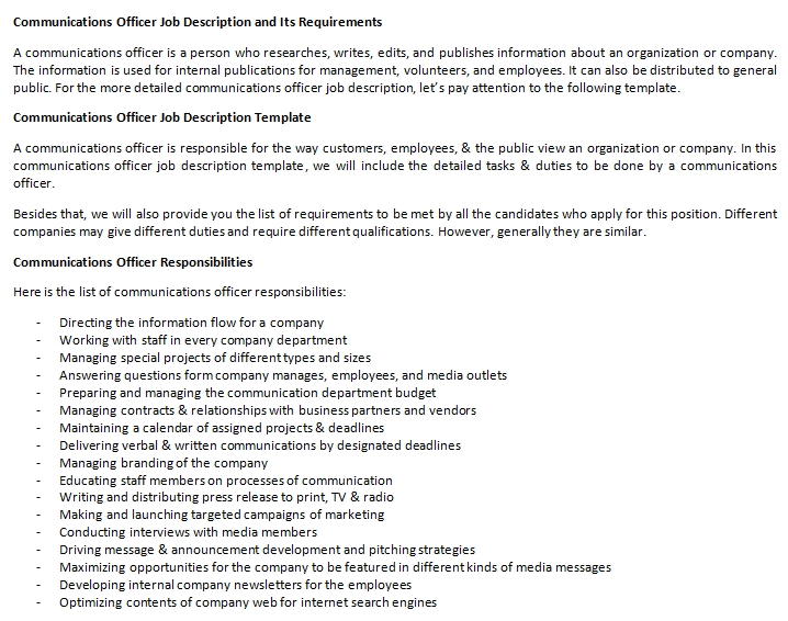 communications-officer-job-description-and-its-requirements-shop-fresh