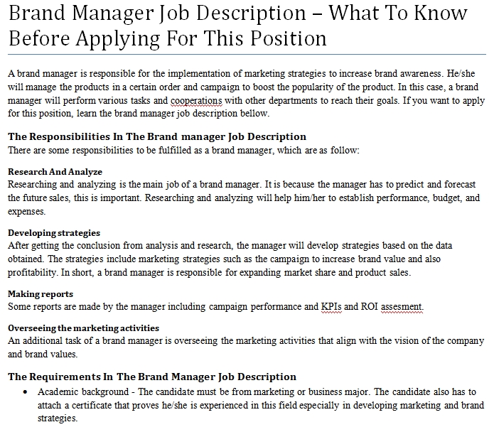 brand-ambassador-job-description-template-google-docs-word