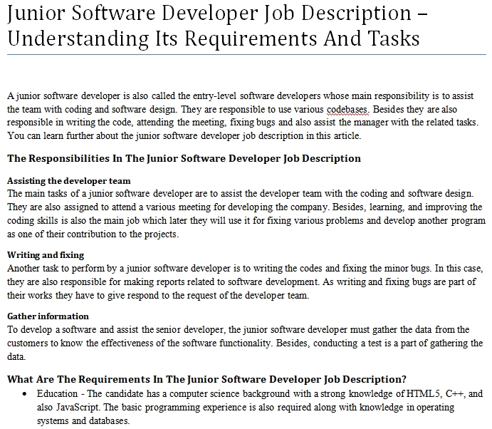 work remotely jobs entry level developers