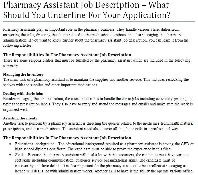 Pharmacologist job requirements