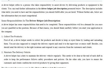 amazon driver helper jobs near me
