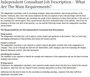 Ediscovery consultant job description