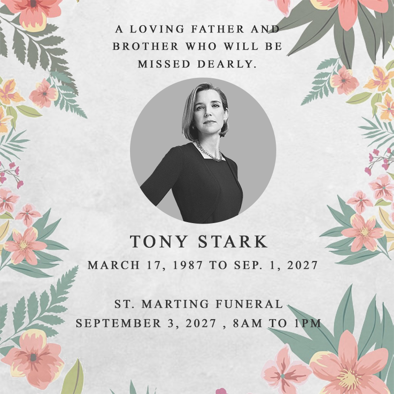 10  Funeral Announcement template free psd shop fresh