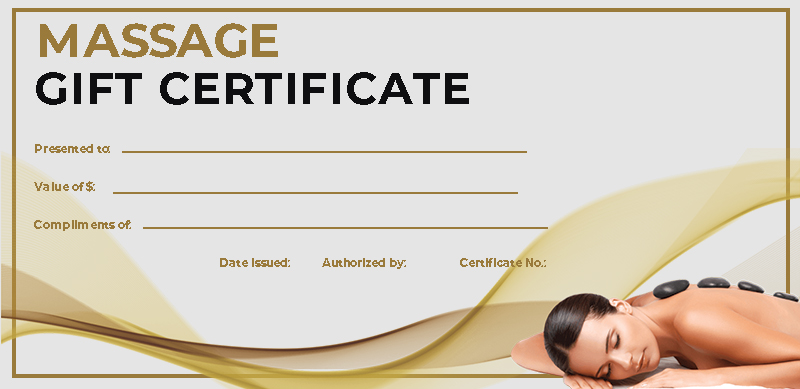 10 Massage Gift Certificate Free Psd Template Shop Fresh