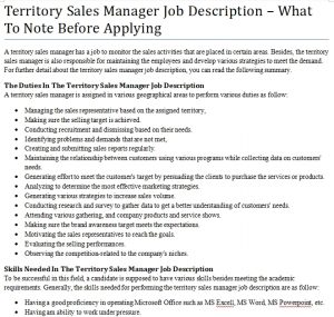 Territory Sales Manager Jobs Ontario