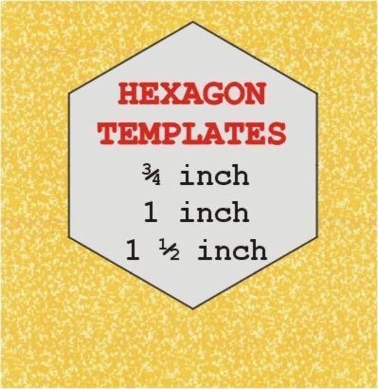 Blank Hexagon Templates | Printable Hexagon Shape PDFs