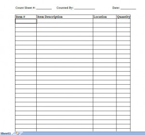 inventory sheet printable   Ibov.jonathandedecker.com