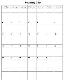 Printable Calendar 2019 – Printable Monthly Calendar Templates