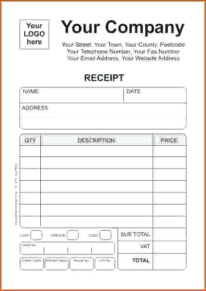 Online Printable Receipts Online Printable Receipts Receipt 