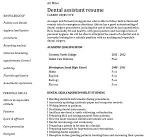 9+ Sample Dentist Curriculum Vitae | shop fresh